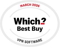 Which? 最佳 VPN 软件评选标识